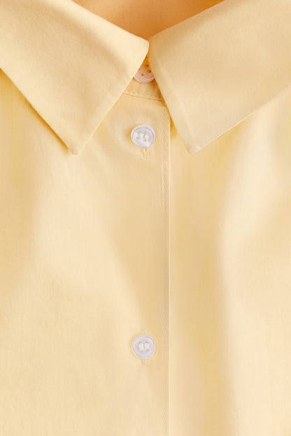 Cotton poplin shirt