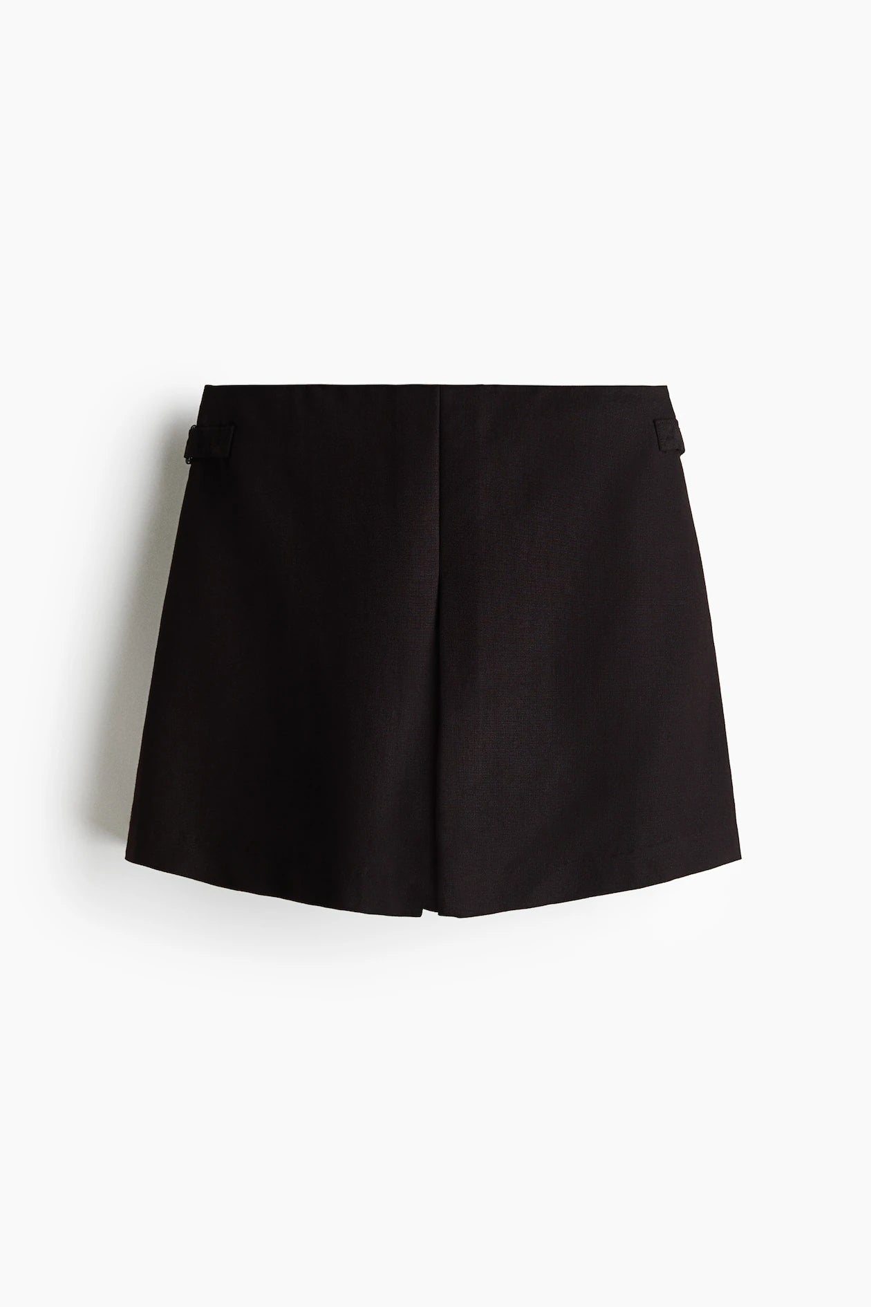 Buckle-detail skort
